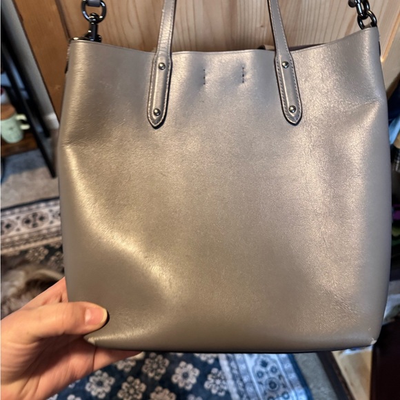 Coach Gray Crossbody bucket bag - Picture 5 of 6